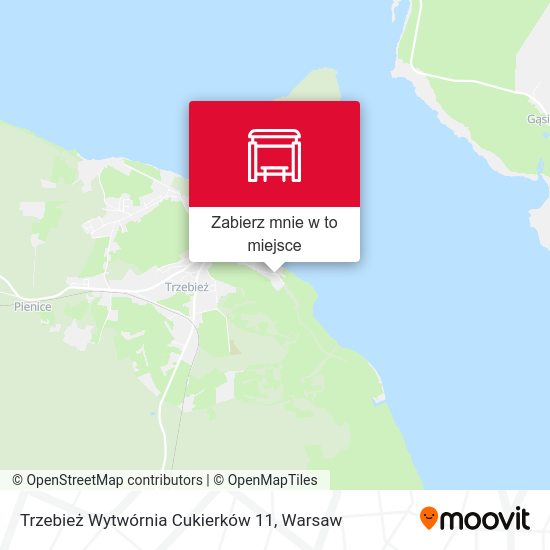 Mapa Trzebież Wytwórnia Cukierków 11