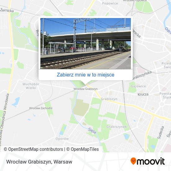 Mapa Wrocław Grabiszyn