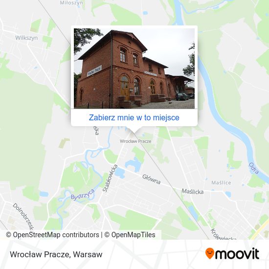 Mapa Wrocław Pracze