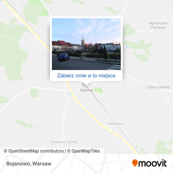 Mapa Bojanowo