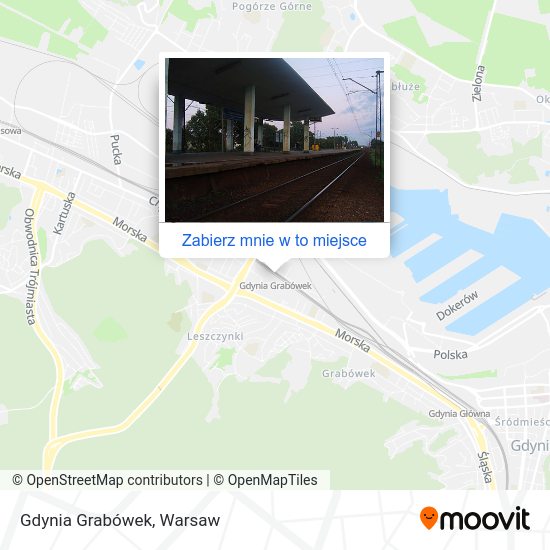 Mapa Gdynia Grabówek