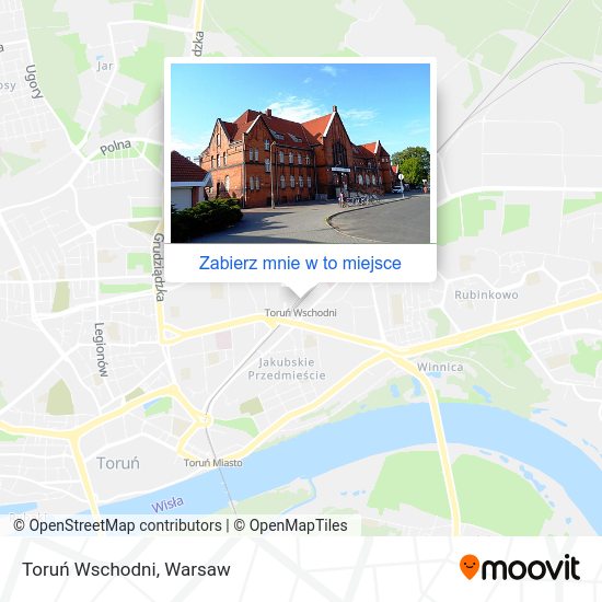 Mapa Toruń Wschodni