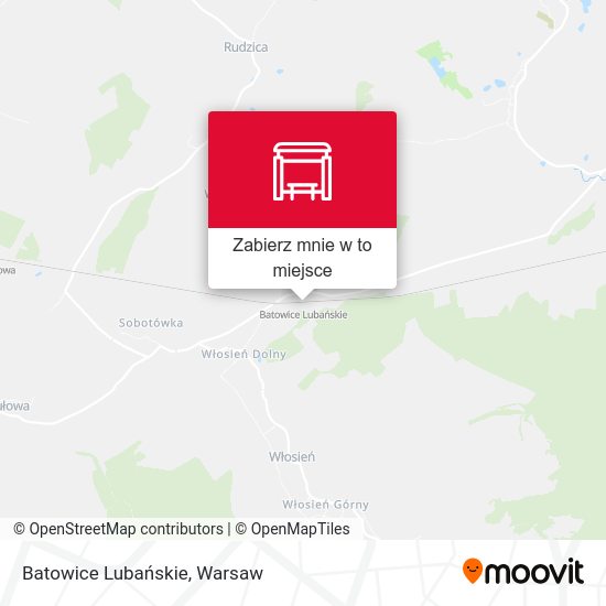 Mapa Batowice Lubańskie