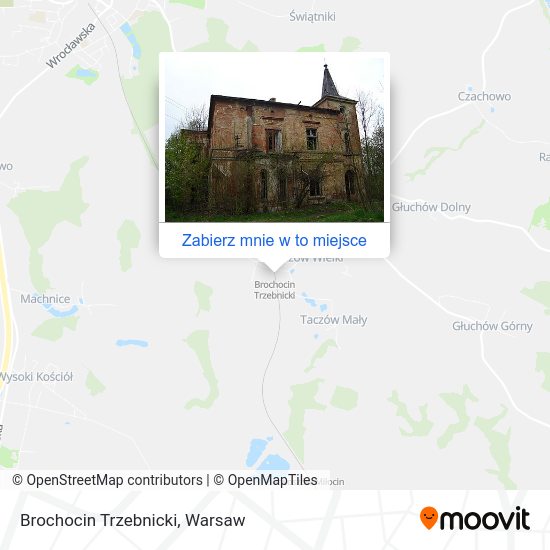 Mapa Brochocin Trzebnicki