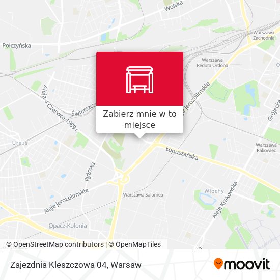 Mapa Zajezdnia Kleszczowa 04