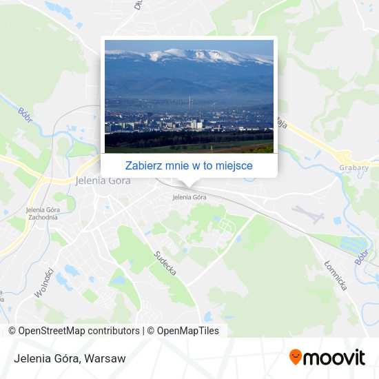 Mapa Jelenia Góra