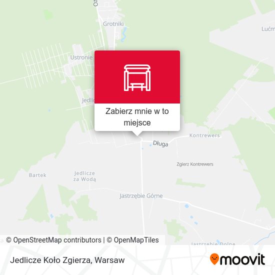 Mapa Jedlicze Koło Zgierza