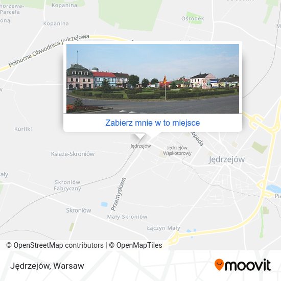 Mapa Jędrzejów