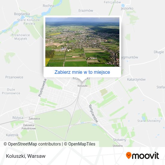 Mapa Koluszki