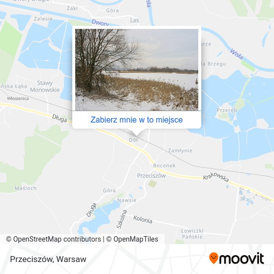 Mapa Przeciszów