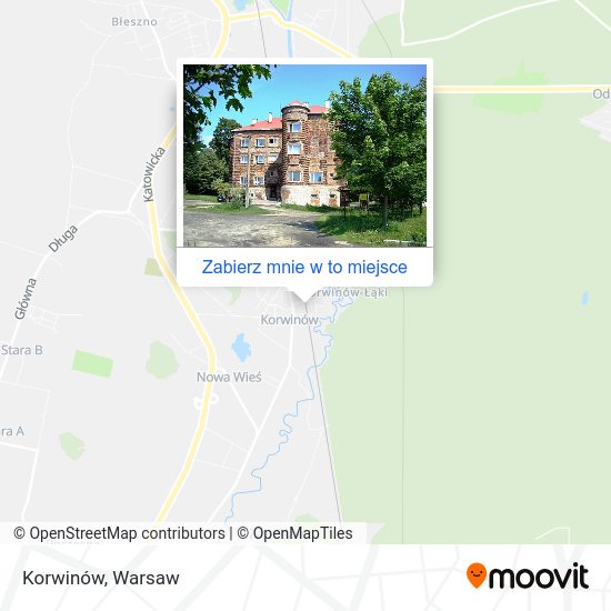 Mapa Korwinów