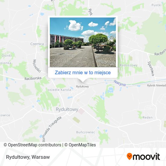 Mapa Rydułtowy