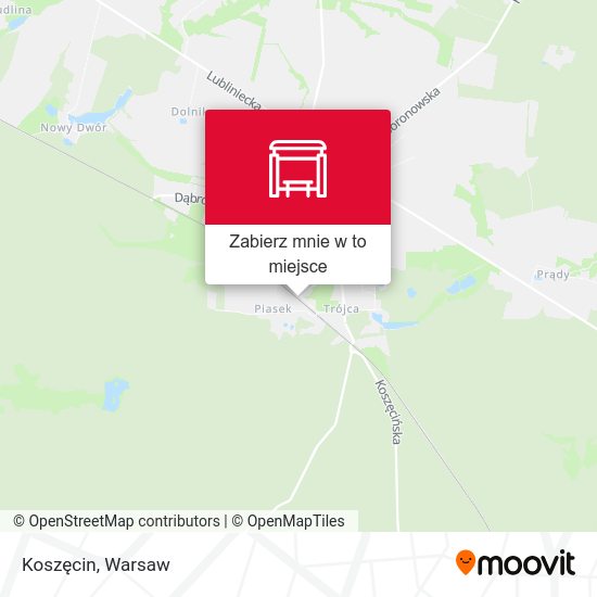 Mapa Koszęcin