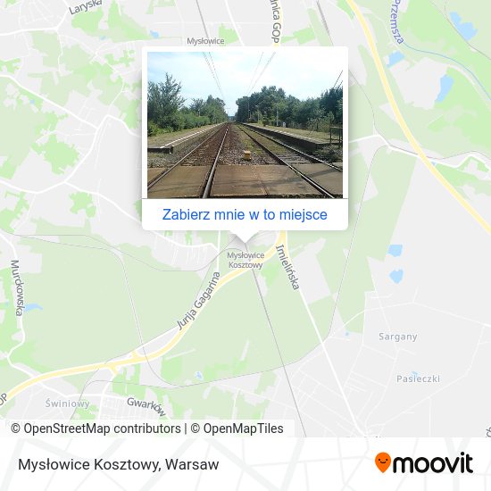 Mapa Mysłowice Kosztowy