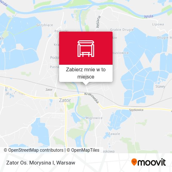 Mapa Zator Os. Morysina I