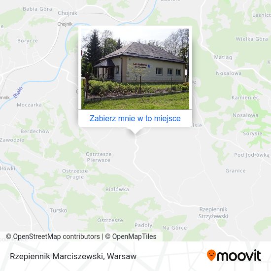 Mapa Rzepiennik Marciszewski