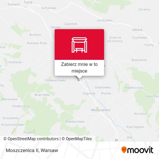 Mapa Moszczenica II