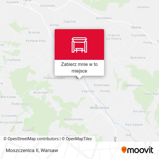 Mapa Moszczenica II