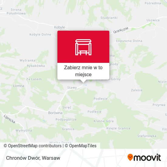 Mapa Chronów Dwór