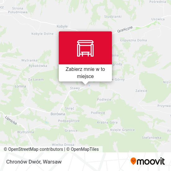 Mapa Chronów Dwór