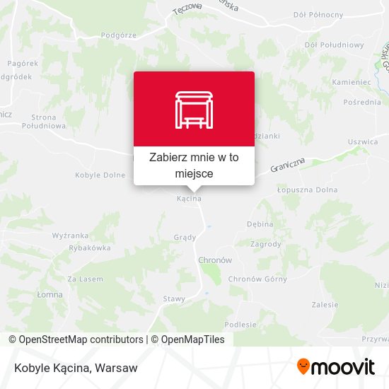 Mapa Kobyle Kącina