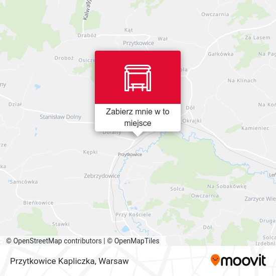 Mapa Przytkowice Kapliczka