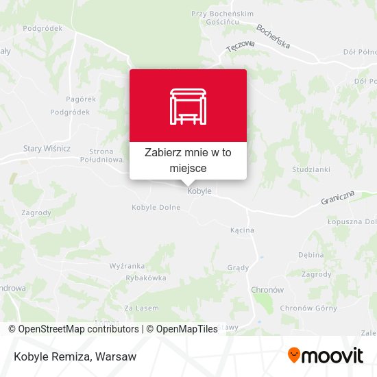 Mapa Kobyle Remiza