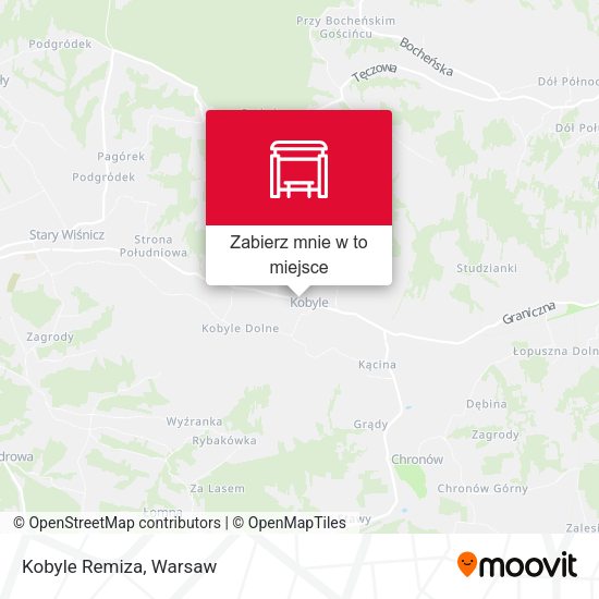 Mapa Kobyle Remiza