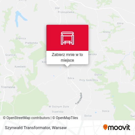 Mapa Szynwałd Transformator