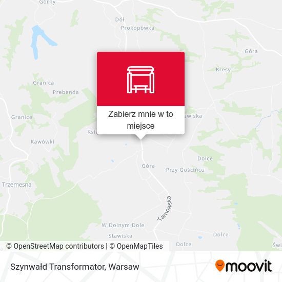 Mapa Szynwałd Transformator