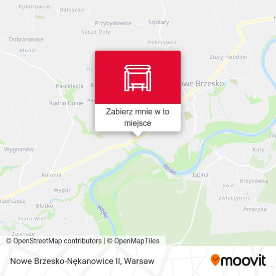 Mapa Nowe Brzesko-Nękanowice II