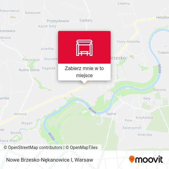 Mapa Nowe Brzesko-Nękanowice I