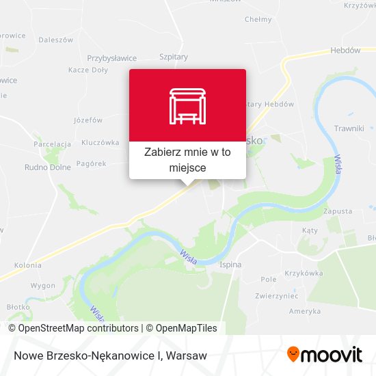 Mapa Nowe Brzesko-Nękanowice I