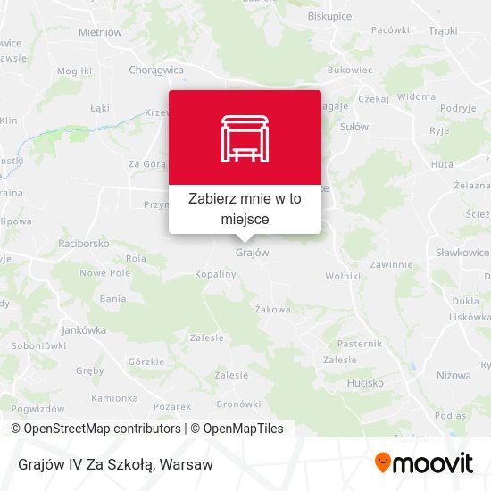 Mapa Grajów IV Za Szkołą