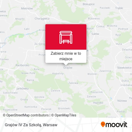 Mapa Grajów IV Za Szkołą