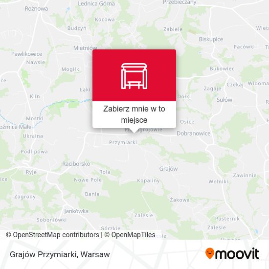 Mapa Grajów Przymiarki