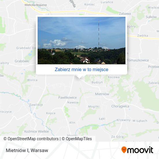 Mapa Mietniów I