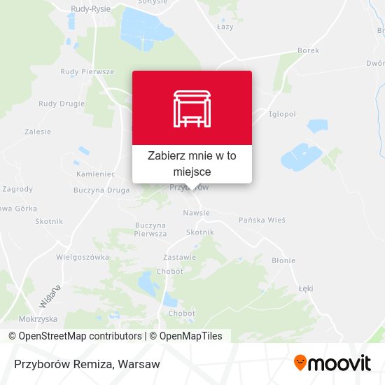 Mapa Przyborów Remiza