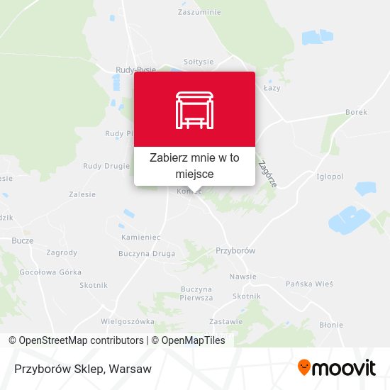 Mapa Przyborów Sklep