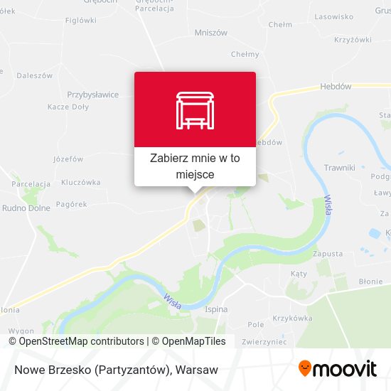 Mapa Nowe Brzesko (Partyzantów)