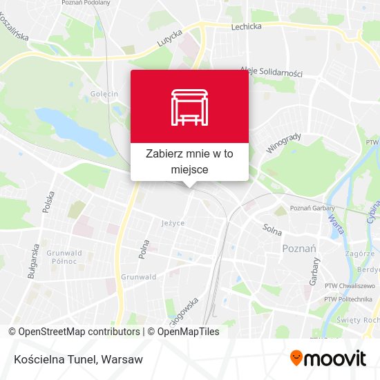 Mapa Kościelna Tunel