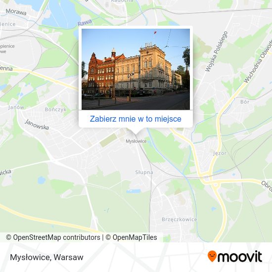 Mapa Mysłowice