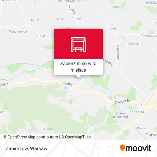 Mapa Zabierzów