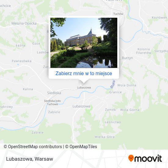 Mapa Lubaszowa