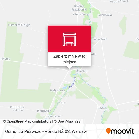 Mapa Osmolice Pierwsze - Rondo NŻ 02