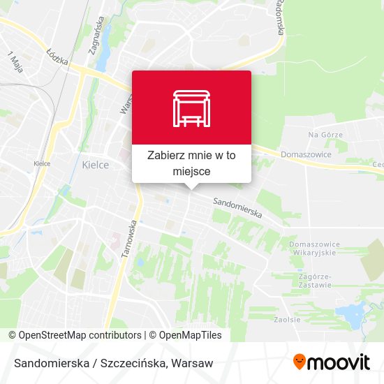 Mapa Sandomierska / Szczecińska