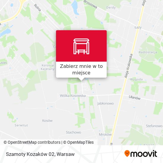 Mapa Szamoty Kozaków