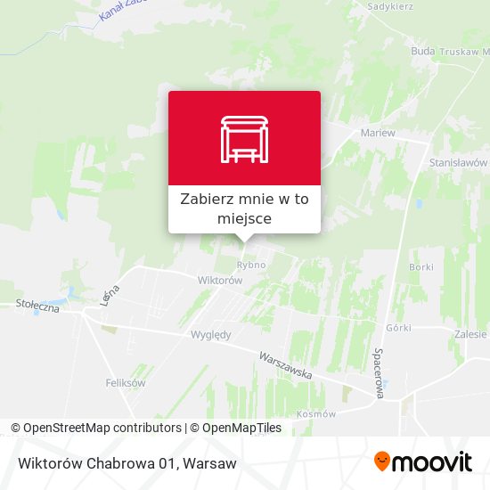 Mapa Wiktorów Chabrowa