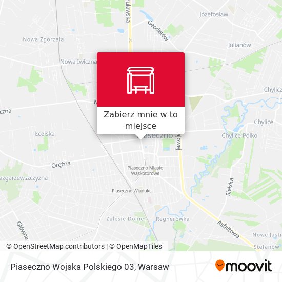 Mapa Piaseczno Wojska Polskiego 03