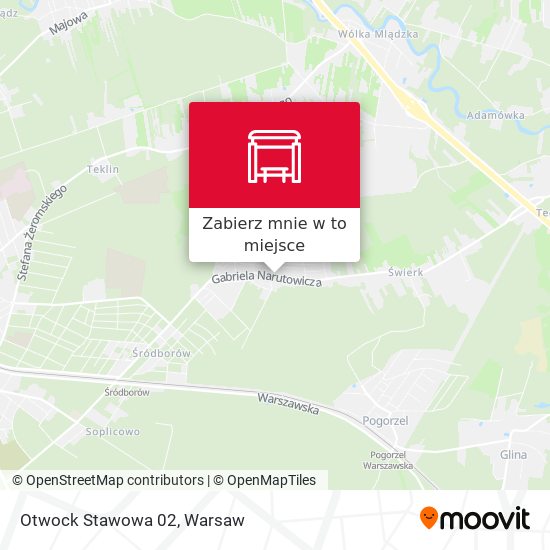 Mapa Otwock Stawowa 02